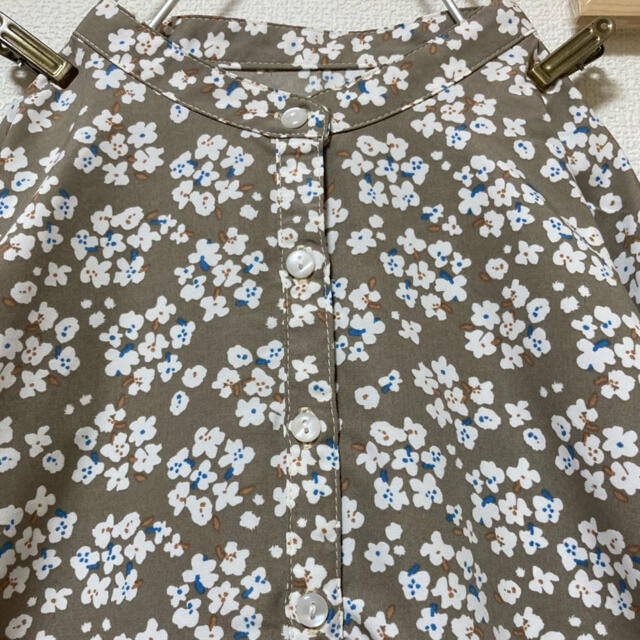 新品  ♪⑨⑥⑤④ アシンメトリー Aライン 花 葉 sm2 アース リバティ レディースのワンピース(ロングワンピース/マキシワンピース)の商品写真