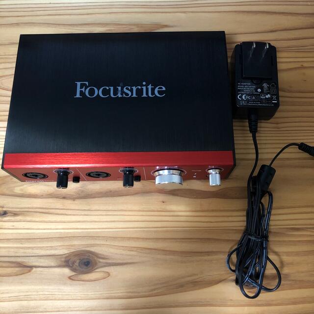 focusrite Clarett 2Pre Thunderbolt2接続