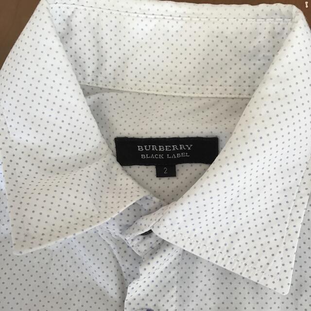 BURBERRY BLACK LABEL(バーバリーブラックレーベル)のバーバリーブラックレーベル　ワイシャツ メンズのトップス(シャツ)の商品写真