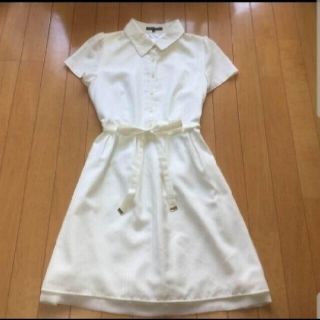 ミッシュマッシュ(MISCH MASCH)の✨美品✨ストライプ織りシャツワンピース【MISCH MASCH】(ひざ丈ワンピース)