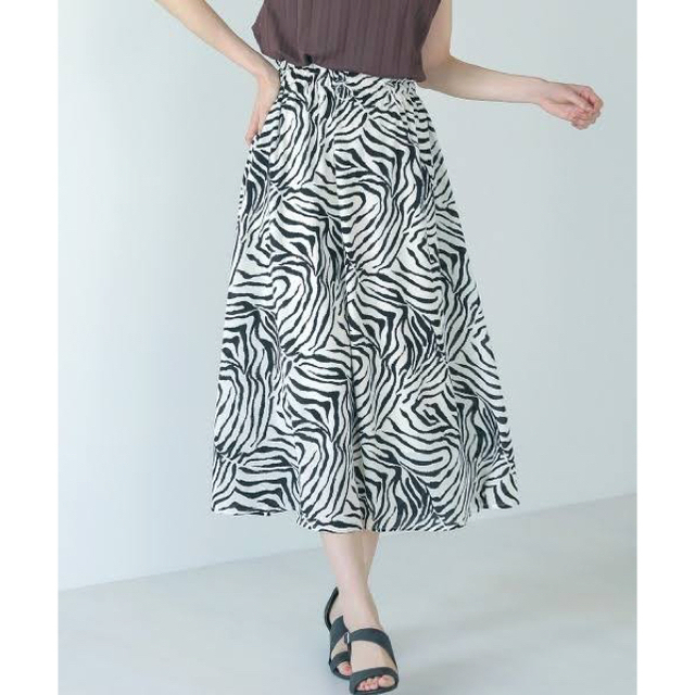 Bou Jeloud(ブージュルード)のスカート(ゼブラ柄)🦓 レディースのスカート(ロングスカート)の商品写真