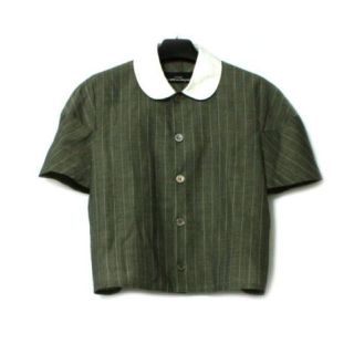 コムデギャルソン(COMME des GARCONS)のトリココムデギャルソン白襟シャツブラウス(シャツ/ブラウス(半袖/袖なし))