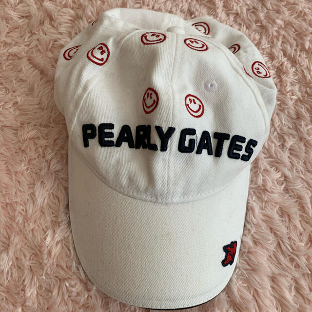 PEARLY GATES(パーリーゲイツ)のパーリーゲイツ　ニコちゃんキャップ スポーツ/アウトドアのゴルフ(その他)の商品写真