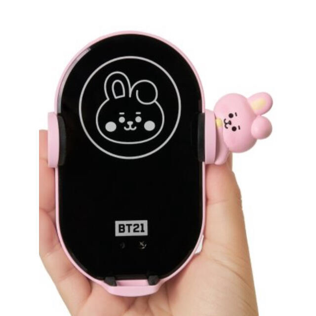 BT21 公式 車内用 ワイヤレス 充電器 スタンド ベビー cooky BTSひろろんBTS