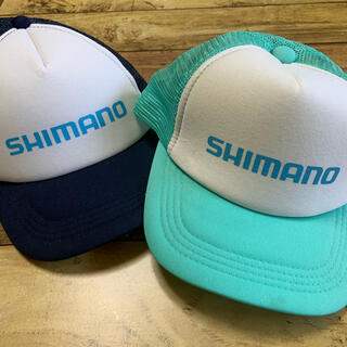 シマノ(SHIMANO)のシマノ　子供用キャップ　２点(帽子)