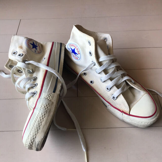 スニーカーチャコさん コンバース ベージュ 24cm  CONVERSE