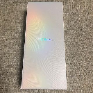 新品未開封 SIMフリー OPPO RENOA 64GB ブルー オッポ(スマートフォン本体)