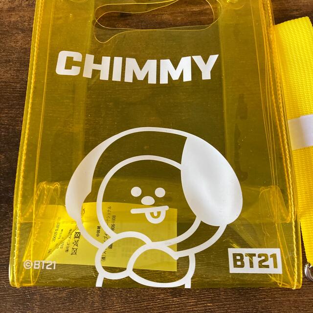 防弾少年団(BTS)(ボウダンショウネンダン)の早い者勝ち💜CHIMMY チミー　BT21 ビニールバック　新品未使用 レディースのバッグ(トートバッグ)の商品写真