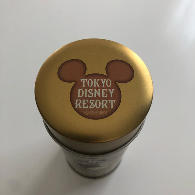 Disney(ディズニー)のディズニーリゾート お茶缶 空き缶 エンタメ/ホビーのおもちゃ/ぬいぐるみ(キャラクターグッズ)の商品写真