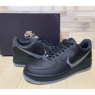 NIKE AIR FORCE1 '07 LV8 3 BLACK/SILVER