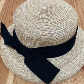 PUI オードリーハット 新品未使用 黒の通販 by shop|ラクマ