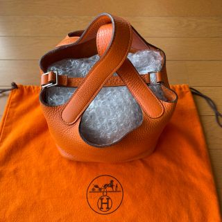 エルメス(Hermes)の【はなこ様専用】エルメス ピコタン オレンジ PM(ハンドバッグ)