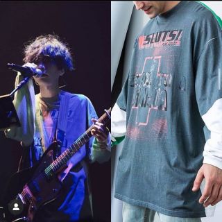 米津玄師　着用　VETEMENTS オーバーサイズ　ロンT ninja(Tシャツ/カットソー(七分/長袖))