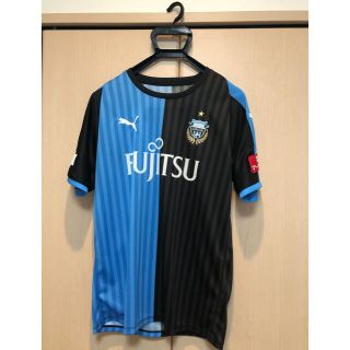 プーマ(PUMA)の【てツや様専用】川崎フロンターレ　2018シーズンユニフォーム（Lサイズ）(ポロシャツ)