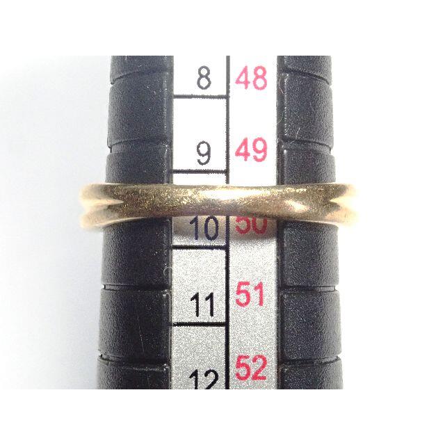 238.K18 指輪 ダイヤモンドリング D 0.52ct 花 Ring 9号 レディースのアクセサリー(リング(指輪))の商品写真