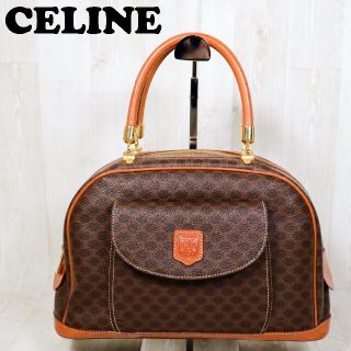 celine - 極美品 セリーヌ ハンドバッグ マカダム柄 トリオンフ ミニ