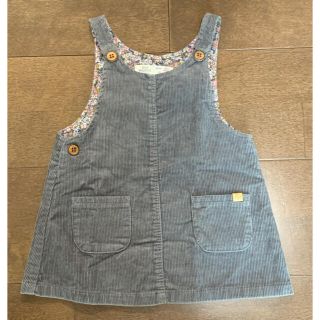 ザラキッズ(ZARA KIDS)のZARA Baby コーデュロイジャンパースカート　未着用品(ワンピース)