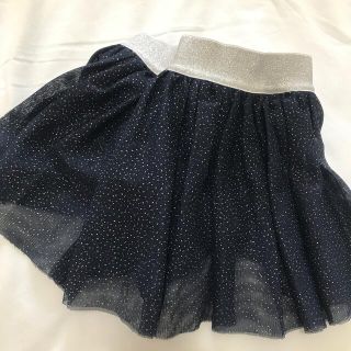 プチバトー(PETIT BATEAU)のプチバトー　チュールスカート　104cm(スカート)