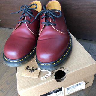 ドクターマーチン(Dr.Martens)のDr.Martens-ドクターマーチン 1461 3ホール  チェリーレッド　(ブーツ)