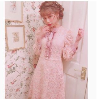 swankiss HS lace trench O/P サックス タグ付き