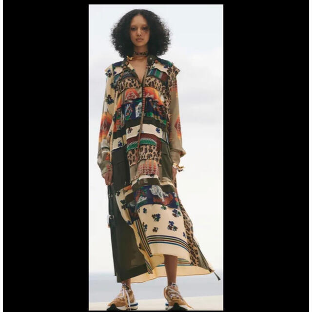 2022新作モデル sacai - 新品未使用 sacai ワンピース ロング