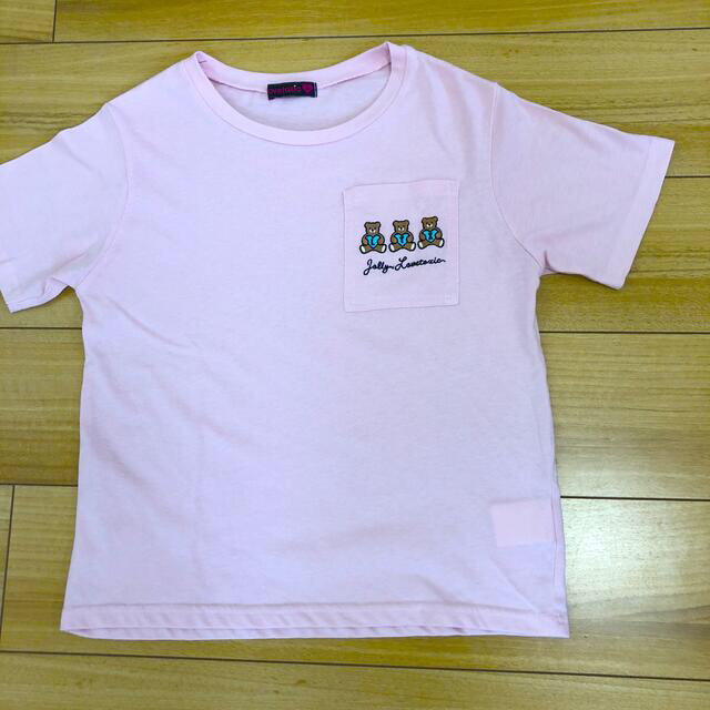 PINK-latte(ピンクラテ)のピンクラテ、ラブトキシック　半袖Tシャツ　2枚セット　150サイズ キッズ/ベビー/マタニティのキッズ服女の子用(90cm~)(Tシャツ/カットソー)の商品写真