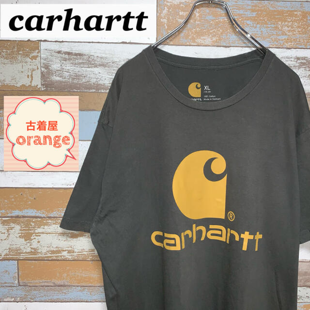 carhartt(カーハート)の【90s】【人気】carhartt カーハート Tシャツ デカロゴ トップス メンズのトップス(Tシャツ/カットソー(半袖/袖なし))の商品写真