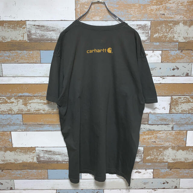 carhartt(カーハート)の【90s】【人気】carhartt カーハート Tシャツ デカロゴ トップス メンズのトップス(Tシャツ/カットソー(半袖/袖なし))の商品写真