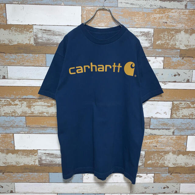 carhartt(カーハート)の【90s】【人気】carhartt カーハート Tシャツ デカロゴ トップス メンズのトップス(Tシャツ/カットソー(半袖/袖なし))の商品写真