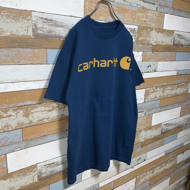 carhartt(カーハート)の【90s】【人気】carhartt カーハート Tシャツ デカロゴ トップス メンズのトップス(Tシャツ/カットソー(半袖/袖なし))の商品写真
