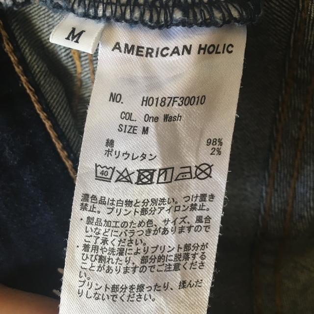 AMERICAN HOLIC ジーパン レディースのパンツ(デニム/ジーンズ)の商品写真