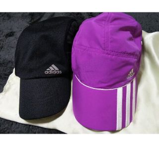 アディダス(adidas)のSALE★サイクリング用キャップ 2点 ladies' free size(キャップ)