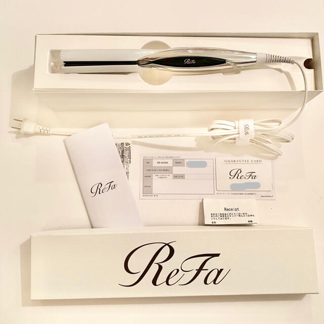 ReFa(リファ)のほぼ新品 ReFa リファ ビューテック ストレートアイロン スマホ/家電/カメラの美容/健康(ヘアアイロン)の商品写真