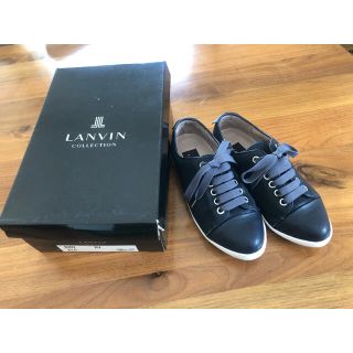 ランバンオンブルー(LANVIN en Bleu)のYuka 様専用LANVINランバンコレクション☆紺スニーカー22.5cm(スニーカー)