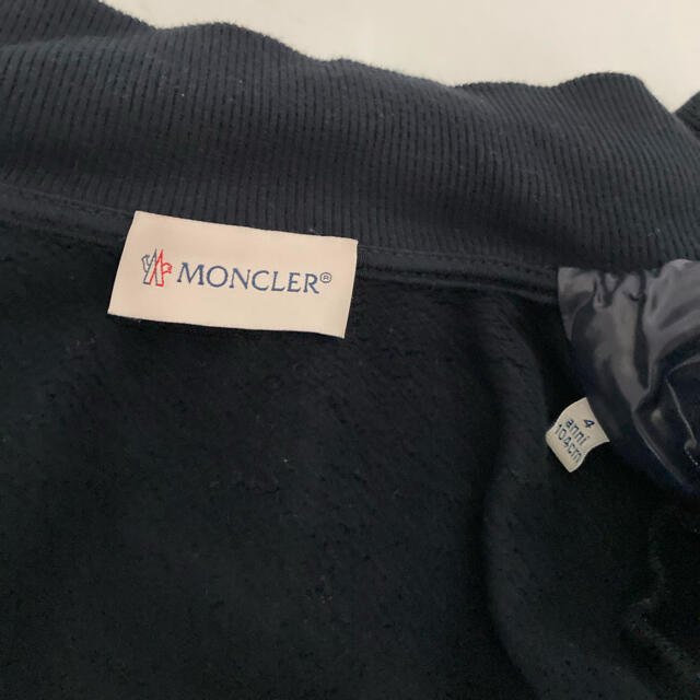 MONCLER(モンクレール)のMONCLER   ブルゾン　男の子　104cm キッズ/ベビー/マタニティのキッズ服男の子用(90cm~)(ジャケット/上着)の商品写真