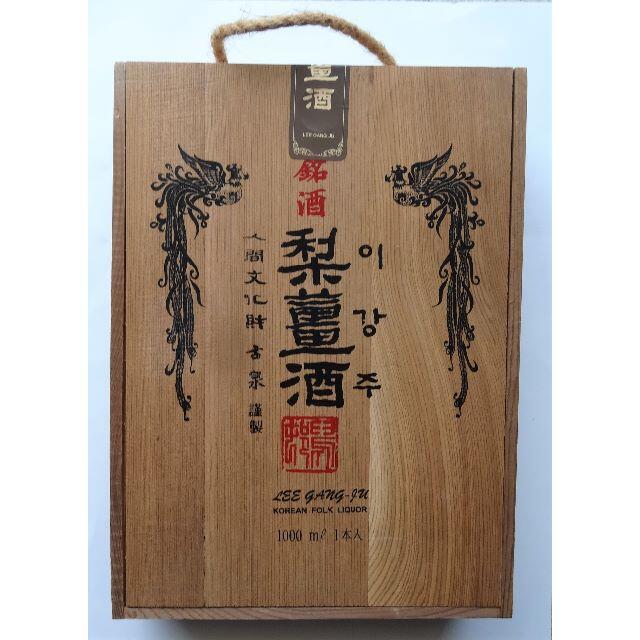 【新品】韓国伝統酒  梨薑酒（イがん酒）1000ml