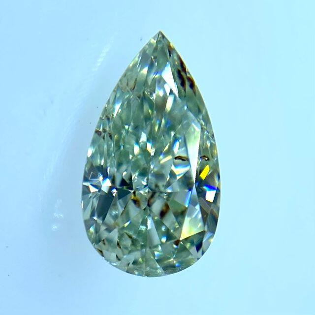 FANCY INTENSE GREEN 0.322ct PS/RT0658 レディースのアクセサリー(その他)の商品写真