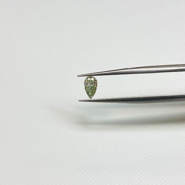 FANCY INTENSE GREEN 0.322ct PS/RT0658 レディースのアクセサリー(その他)の商品写真