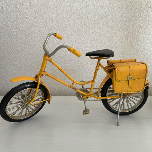 黄色い自転車 ディスプレイ ドール 撮影 フリマアプリ ラクマ