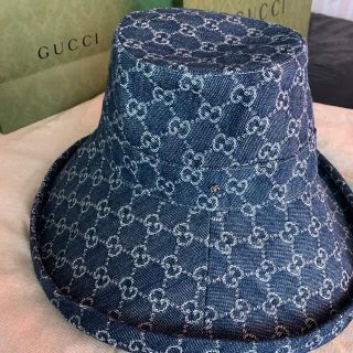 グッチ ハット(レディース)(デニム)の通販 11点 | Gucciのレディース
