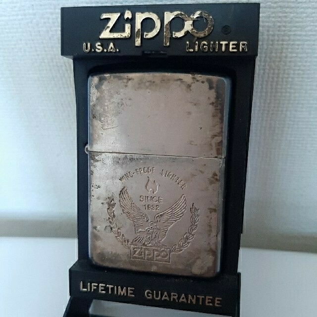 ZIPPO(ジッポー)のZIPPO　zippo　ジッポ一　限定　ダイヤモンド入り　イーグル　たか　鷹　 メンズのファッション小物(タバコグッズ)の商品写真