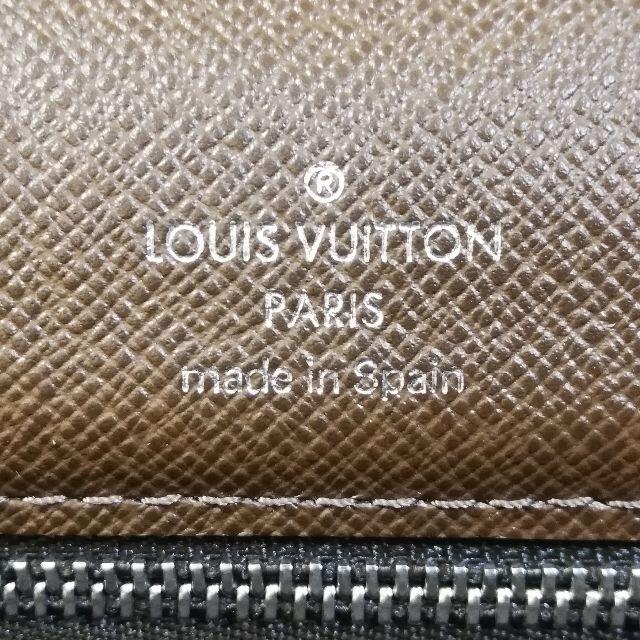LOUIS VUITTON(ルイヴィトン)の【美品級】ルイ・ヴィトン（タイガ）セレンガ　薄型セカンドバッグ　グリズリ　茶 メンズのバッグ(ボディーバッグ)の商品写真