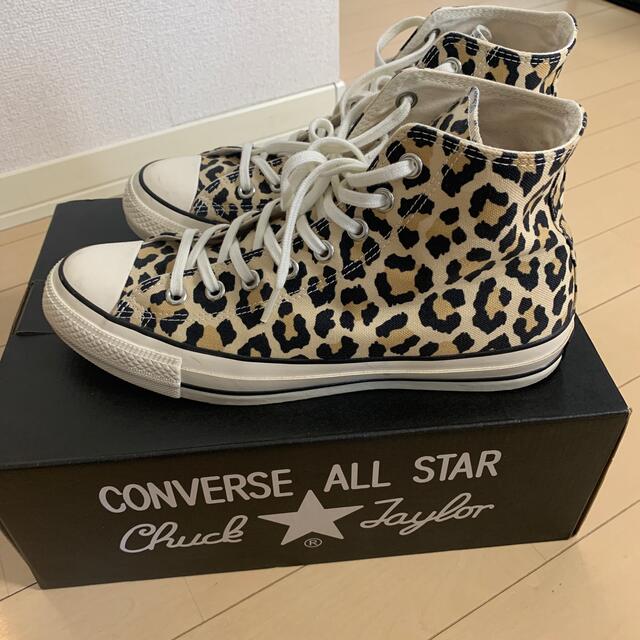 キムタク着 WACKO MARIA CONVERSE レオパード