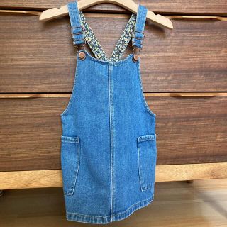 ザラキッズ(ZARA KIDS)のザラベビー　デニムサロペット(ワンピース)