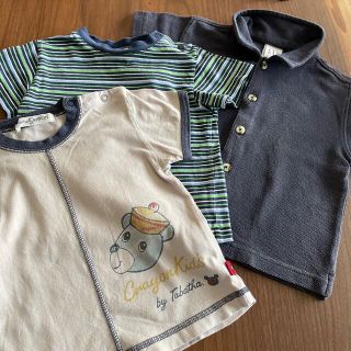 ベビーギャップ(babyGAP)の Tシャツ半袖　80 3点(Ｔシャツ)