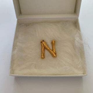 celine イニシャル チャーム ラージ N オールドセリーヌ-