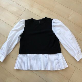 ザラ(ZARA)のZARA ドッキングブラウス(シャツ/ブラウス(長袖/七分))