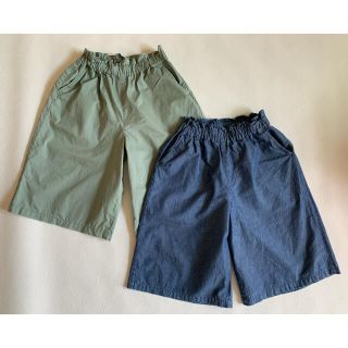 ユニクロ(UNIQLO)のユニクロ　キュロット　2枚セット　130cm(パンツ/スパッツ)