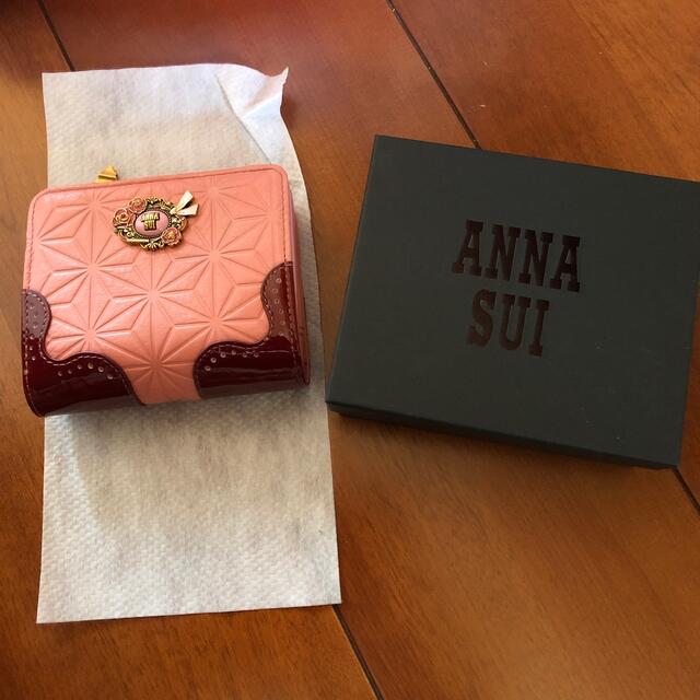 ANNA SUI(アナスイ)の鬼滅の刃　アナスイコラボ　二つ折り財布　ねずこ柄 レディースのファッション小物(財布)の商品写真
