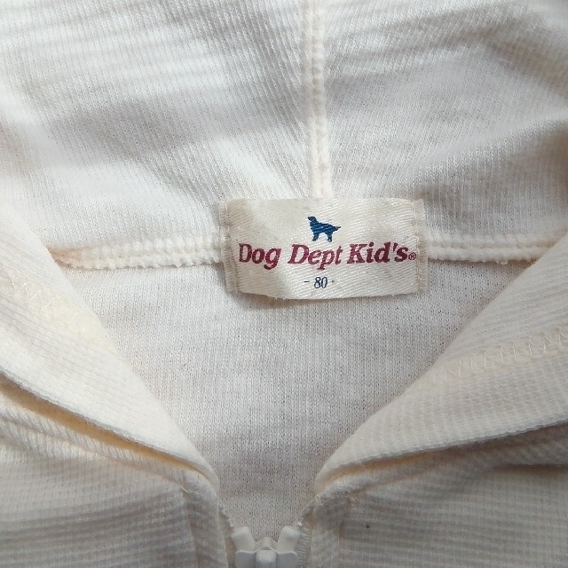 DOG DEPT(ドッグデプト)のDog Dept kid's　ベビー服パーカー　80サイズ キッズ/ベビー/マタニティのベビー服(~85cm)(ジャケット/コート)の商品写真